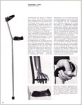 Armstockstütze für Gehbehinderte, Artikel (form, 32/Dez.1965)